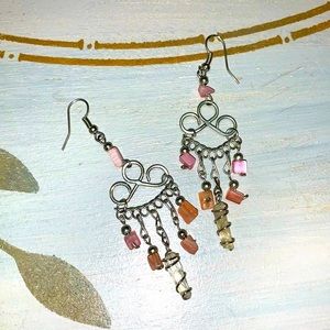 💕Crystal intricate dangle earrings